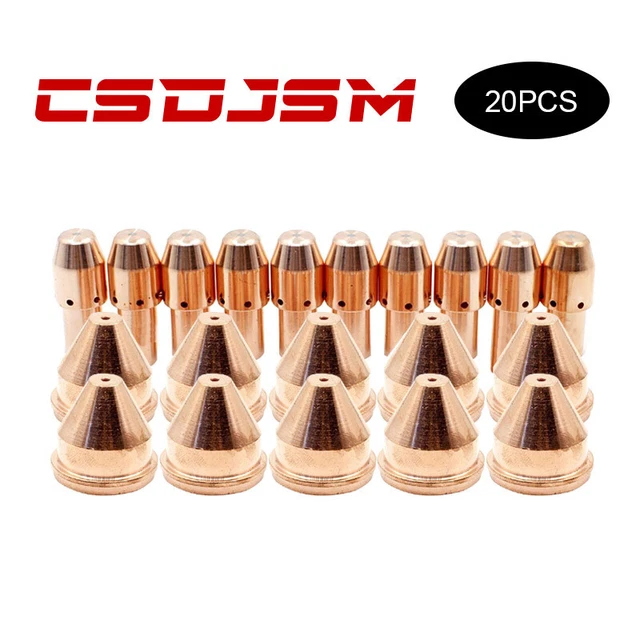 20pcs 0558005218 0558004875 Plasma Electrode 30-40A nozzle for ESAB® PT-37 PT-38