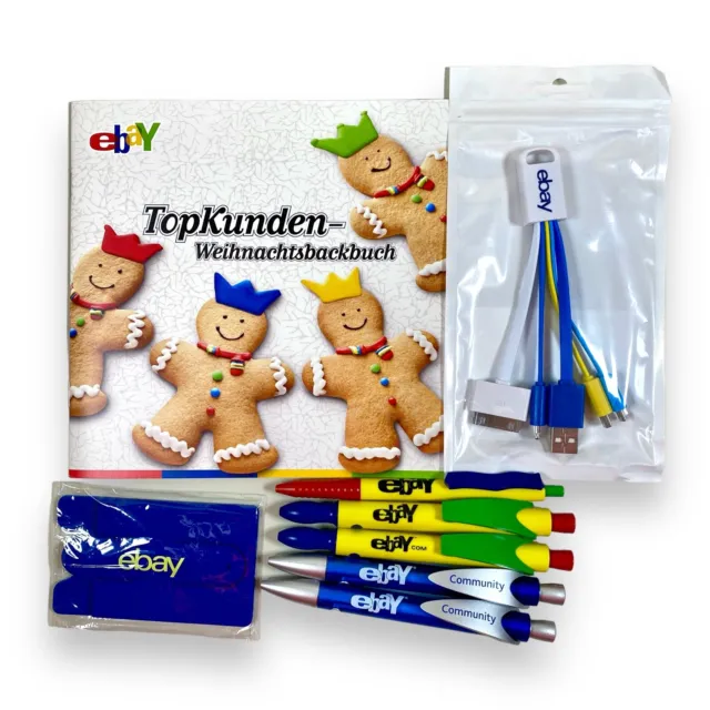 Ebay Community Sammlung Werbung Werbe Geschenk Adapter Backbuch STIFTE MÄNGEL!!!