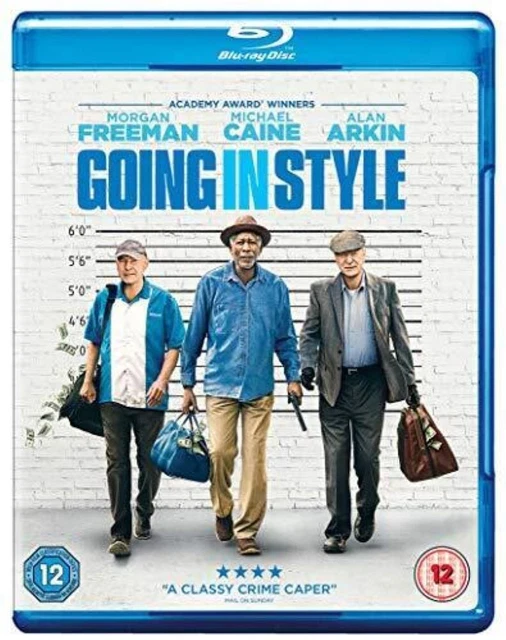 GOING IN STYLE Blu-ray (2017) Morgan Freeman Quality Guaranteed Amazing ...