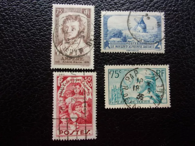 FRANCE - timbre yvert/tellier n° 310/313 obl  (A7)