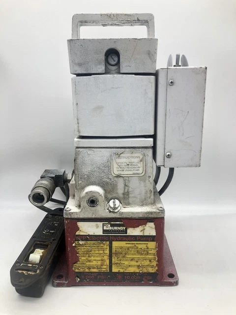 BURNDY ELECTRIC  HYDRAULIC PUMP  Epp10 (15994)