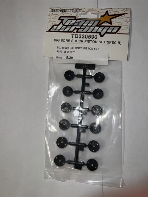 Team Durango 1/10 DEX410v4 EP DEX210V2 4WD Buggy TD330590 Big Bore Shock Piston