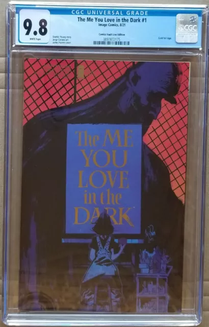 The Me You Love In The Dark #1 CGC 9.8 James Harren Gold Foil Variant
