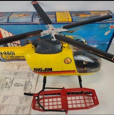 Hélicoptère Rescue  Copter Big Jim Vintage Mattel