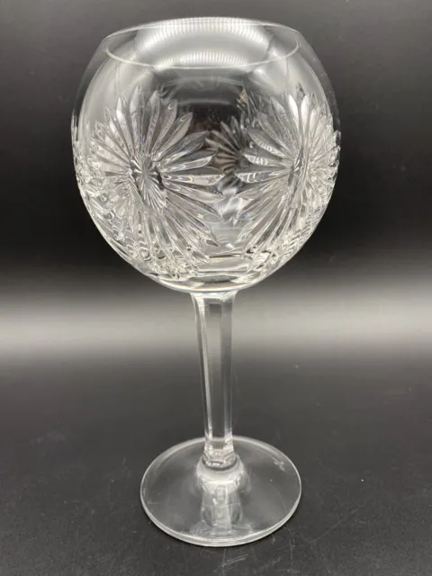 Waterford Crystal MILLENNIUM HEALTH Toasting Goblet Balloon  Glass 8" RETIRED