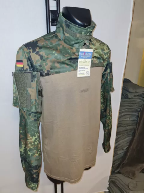 Bundeswehr Original Leo Köhler Combat Shirt Flecktarn KSK NEU Tactical
