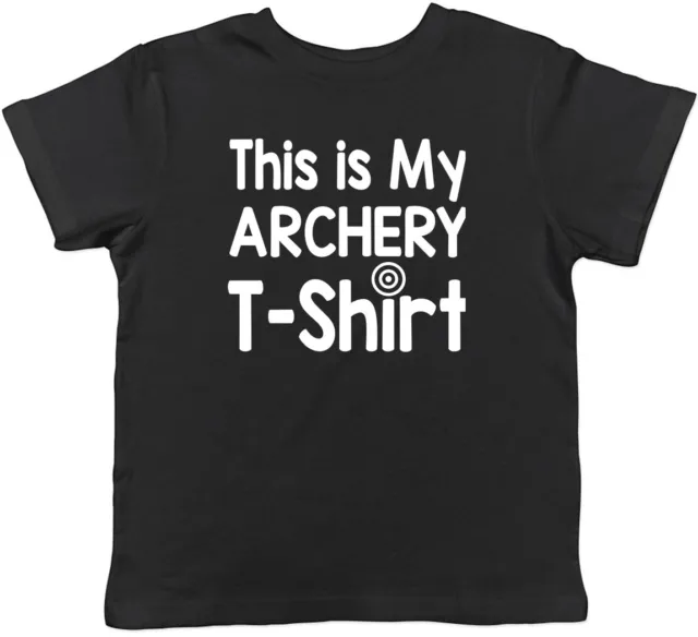This is my Archery T-Shirt Childrens Kids T-Shirt Boys Girls