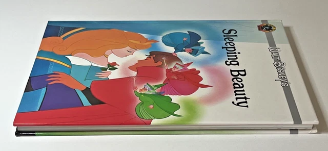SLEEPING BEAUTY WALT Disney Vintage Hardcover Story Book 1986 Fairy ...