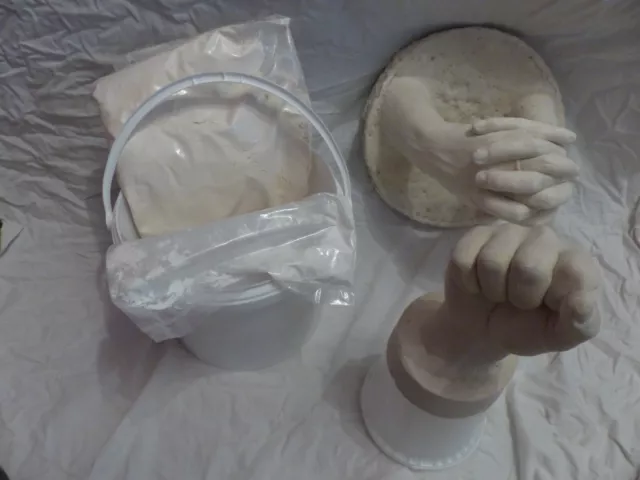 Kit moulage 3D pour bébé 0-4 ans, déco de fête, alginate sans additif chimique