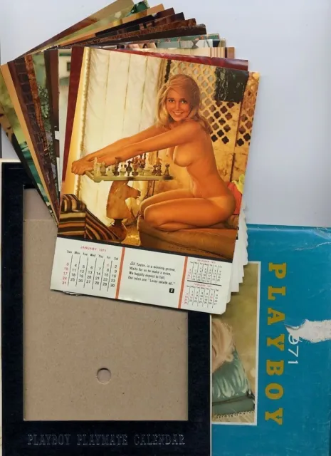 Calendario Da Scrivania Playboy 1971