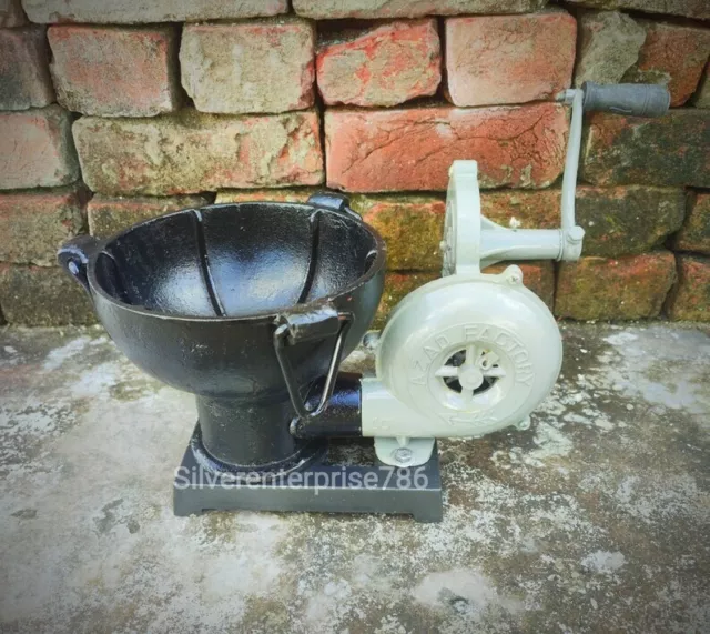 Stile Vintage Forge Fornace Con Mano Soffiatore Pedale Tipo Manico Fabbro