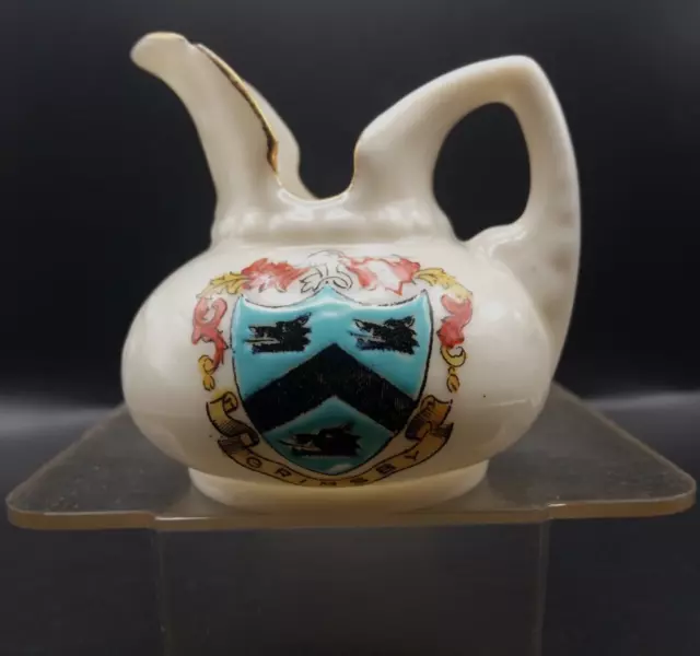 Crested China - GRIMSBY Crest - Jug - Willow Art.