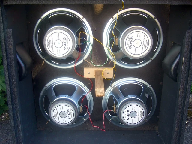 Celestion G12-65 G12t75 quad from 1986 peavey 4x12 BARGAIN!