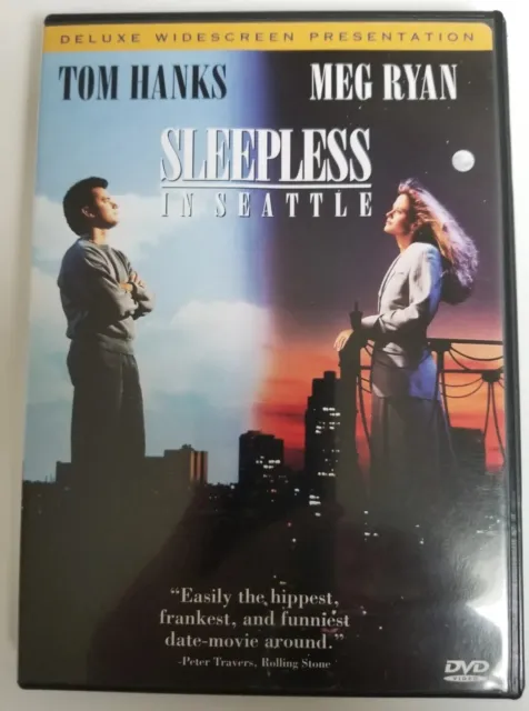 Sleepless in Seattle Staring Tom Hanks & Meg Ryan (DVD, 1997)