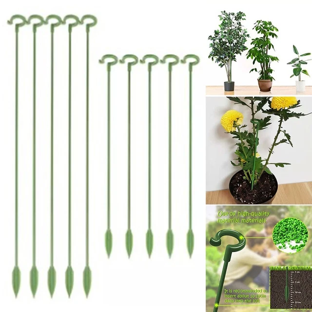 Anti-Fading Blatthalterung für unterstützende Tomaten und Setzlinge 10er Set