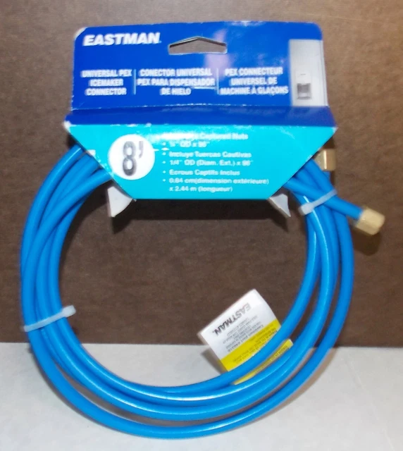 EASTMAN PEX 8 Ft. X 1/4" Od Universal Ice Maker Connector Model