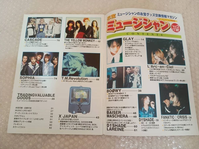 TREASURE MUSICIAN VOL 2 Visual Kei Treasure Magazine £24.45 - PicClick UK