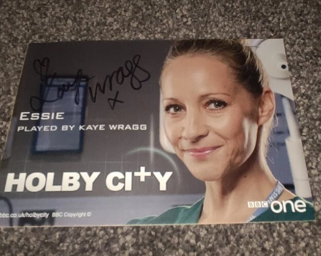 Kaye Wragg Holby City Hand Signed Cast Card