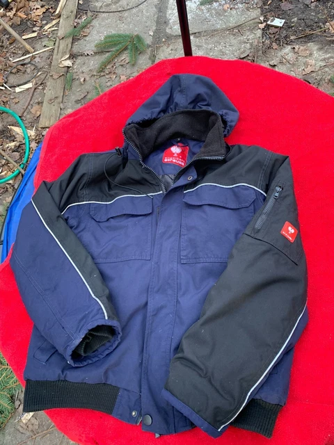 Engelbert Strauss Winterjacke Arbeits Jacke mit KaputzeGr.M
