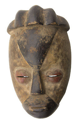 Masquette Mask Passport African Galao Gabon 18cm Fetish Art Miniature 16651