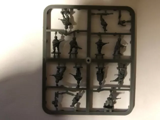 15Mm Late War German Fallschirmjager Paratrooper Sprue - Plastic Soldier Company