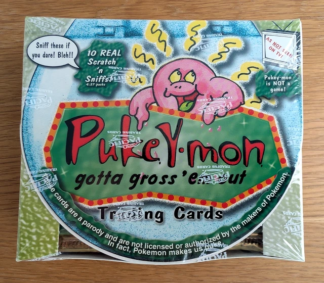 SEALED BOX PUKEY-MON Trading Cards 36 Packs Pukeymon. $9.99 - PicClick
