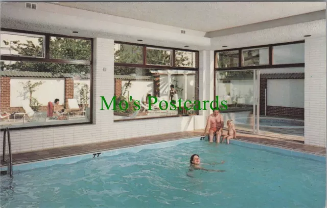 Dorset Postcard -Swimming Pool,Tralee Hotel,West Cliff,Bournemouth Ref.RS29575