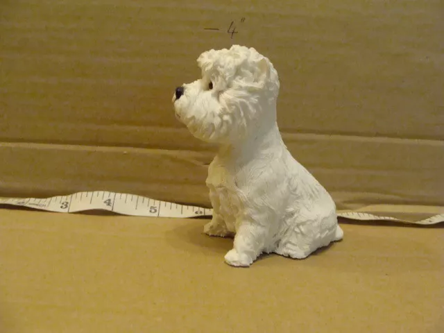 Westie West Highland Terrier Dog Figure Figurine Ornament Leonardo