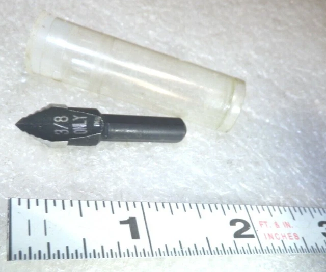 Vise Grip U12 Unibit Step Drill Bit  High Speed Steel, 3/8"  unused in pkg