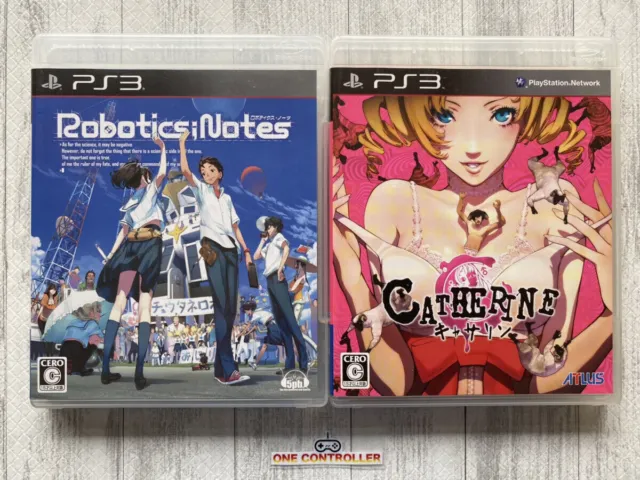 SONY PlayStation 3 PS3 Robotics; Notes & Catherine set from Japan
