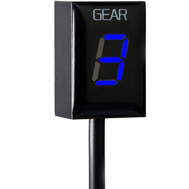 Indicateur De Vitesse Moto Digital - Affichage LED 6 Vitesses