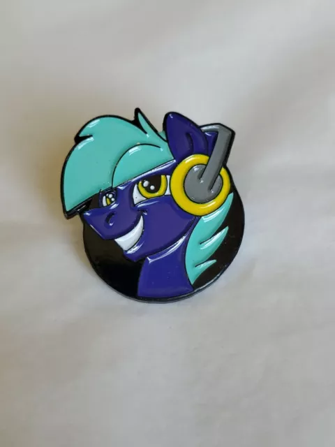 Cartoon Pony With Headphones Lapel Hat Jacket Pin By Pinfilly