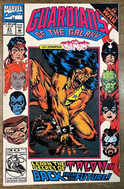 Guardians of the Galaxy 27, 1992, Infinity War Crossover