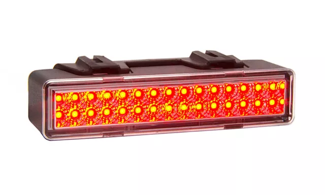 LED  Nebelschlußleuchte 146,5x32,8x50 Nebellicht Anhänger + Dreieck Rückstrahler