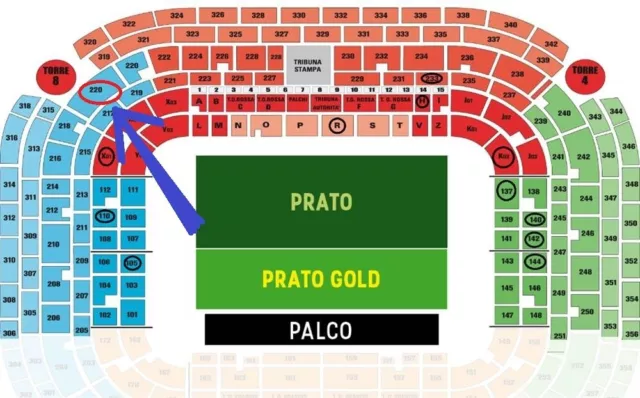 2 biglietti concerto Depeche Mode Milano 14 luglio 2023