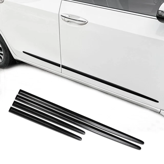 4PCS Dent Prevent Car Door Protector,Door Molding Trim Kit Strips,Universal Doon