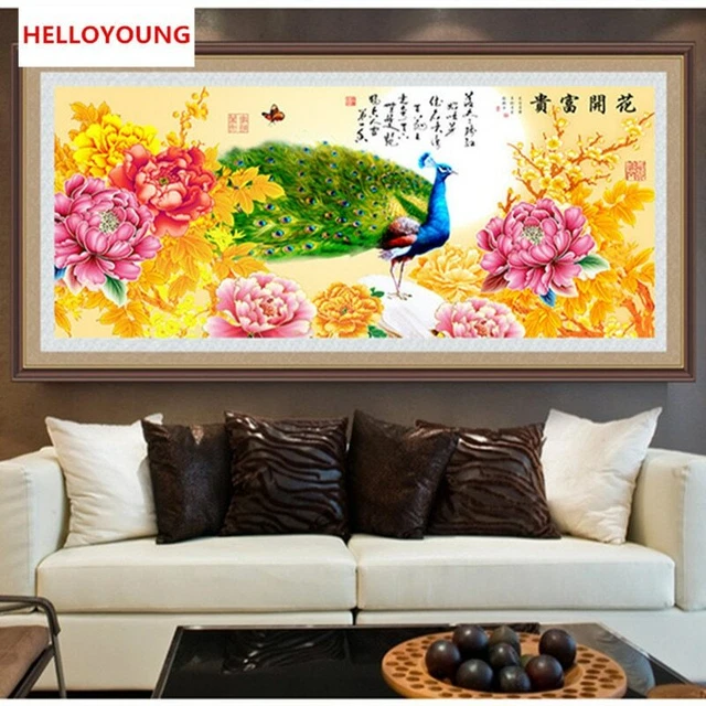 Zimal 5D Diamond Painting Kit - Dachshund Dog & Flower Full Drill 11.8x15.8 Inch