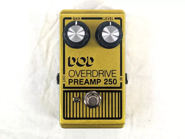 Used DigiTech DOD Overdrive Preamp 250 Guitar Effects Pedal