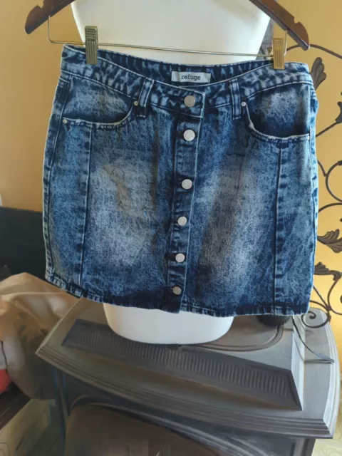 Refuge Denim Skirt Size M