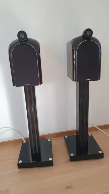 B&W Bowers And Wilkins PM1 Speakers and Stands