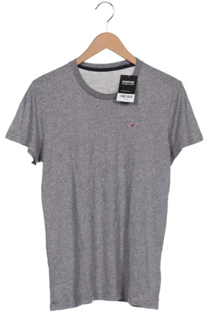 T-shirt uomo Hollister top shirt taglia EU 46 (S) cotone grigio #w9zeiqp