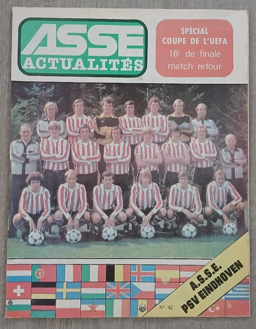 Programme ASSE Actualités N°65 - Saint-Etienne Vs Strasbourg (18/11/1975) - Neuf