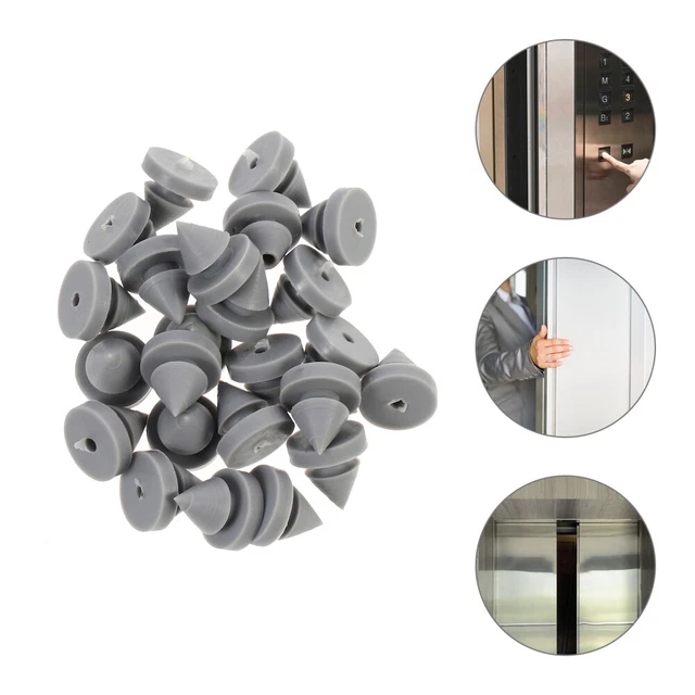 25 pz tappi in gomma anticollisione gomma silicone parete fermo porta robusto