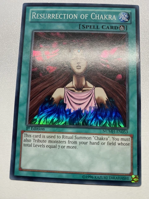 yugioh resurrection card Amazon.com: YU-GI-OH! - Resurrection of Chakra (NUMH-EN053) - Number  Hunters - 1st Edition