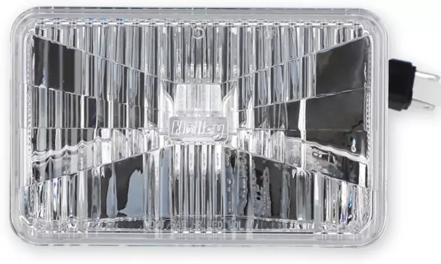 Retrobright 3000K White LED 4"x6" Rectangle High Beam Only Head Light Pair
