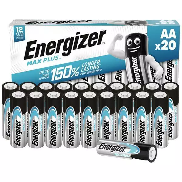 Energizer E301323500  Max Plus Industrial Batteria Stilo (AA) Alcalina/manganese