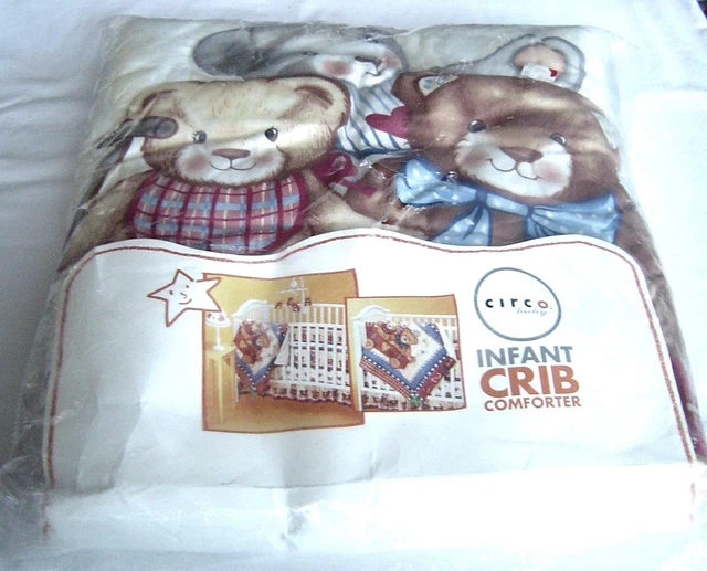 123 ABC Bears Manta Edredón Edredón Cirro Nuevo en Paquete