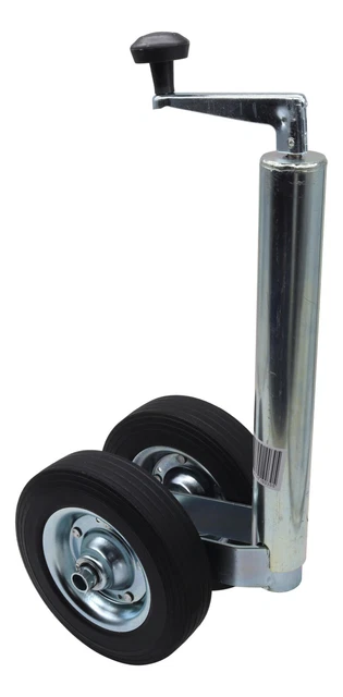 Set De 2 Supports à Double Roue Inclinables Pour Remorque De Bateau – Hauteur Réglable 59-84 Cm, Charge Max 500 Kg