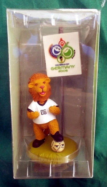 Peluche Mascotte Goleo Coupe Du Monde Allemagne 2006 50cm Nici édition Rare