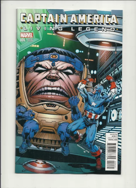 Captain America: Living Legend  #4   1:25   Variant  Vf+